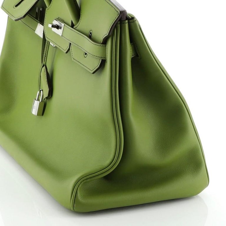 Hermes Vert Anis Swift Leather Birkin 25 Handbag - My Luxury Bargain South  Africa