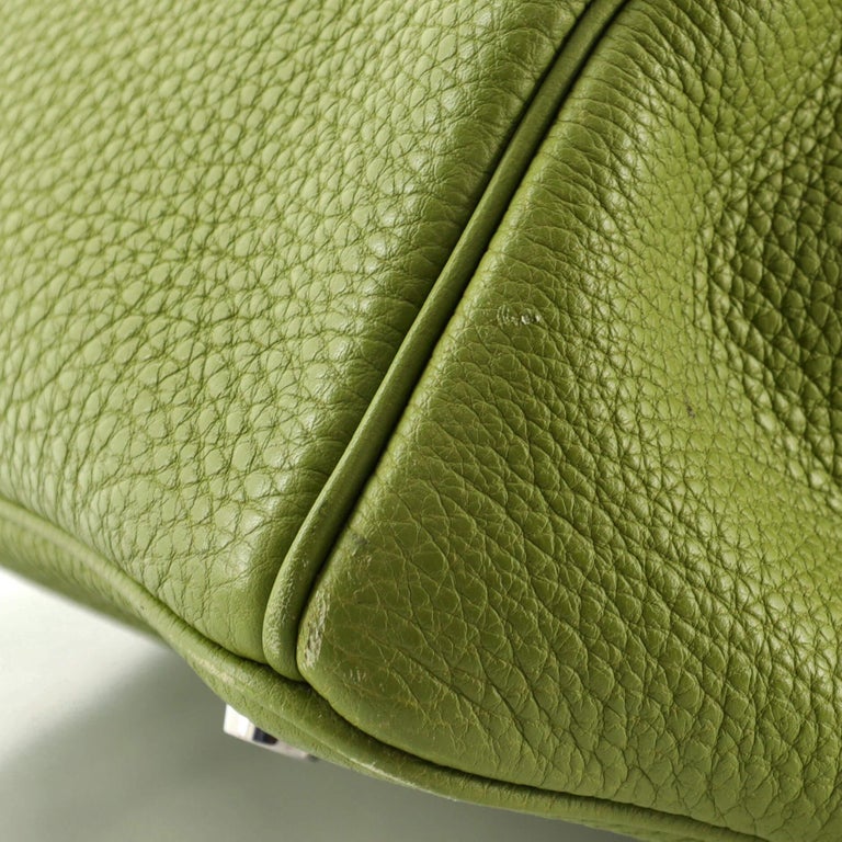 Hermes Togo Leather 35 Centimeter Birkin Bag Vert Anis with Palladium  Hardware - Luxury In Reach