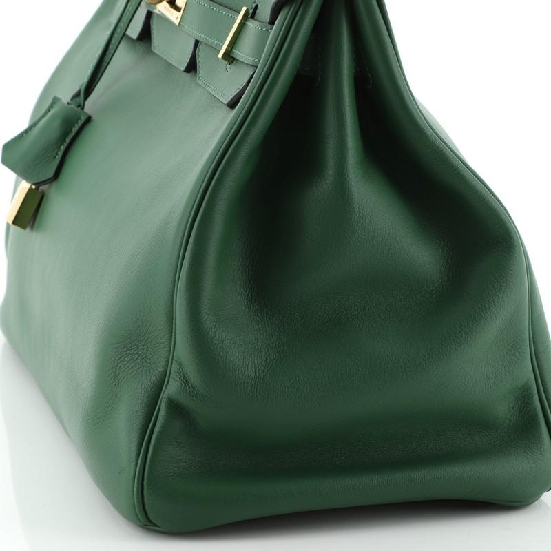  Hermes  Birkin Handbag Vert Bengale Swift with Gold Hardware 35 4
