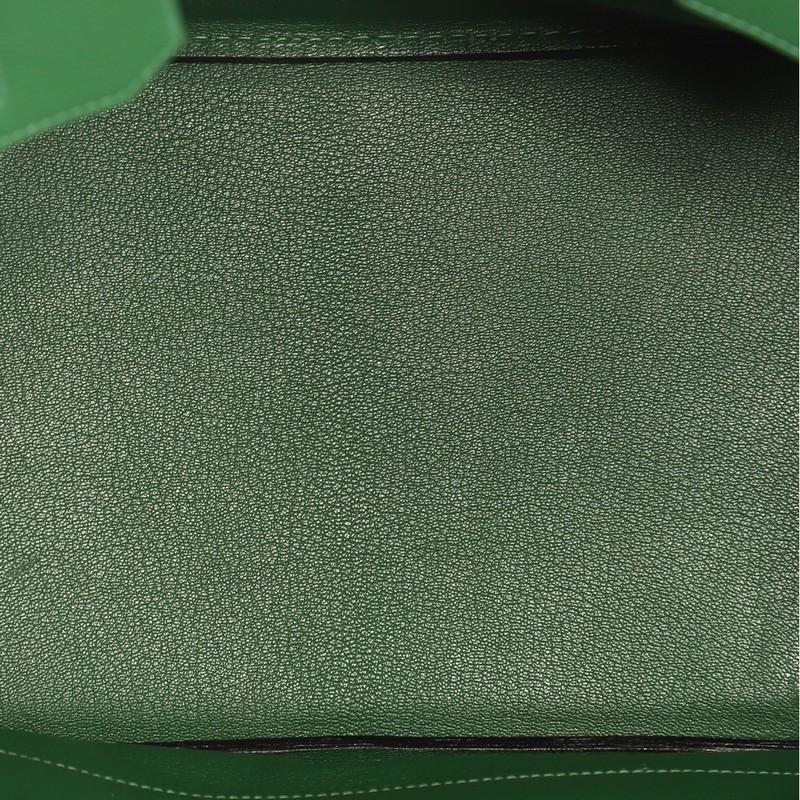 Hermes Birkin Handbag Vert Clair Courchevel with Gold Hardware 35 1