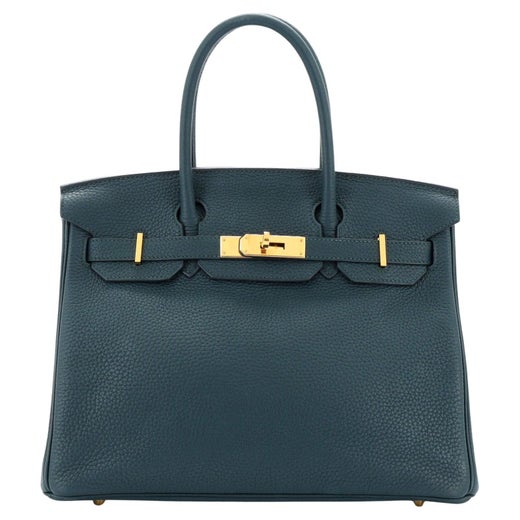 Hermes Officier Birkin Handbag Limited Edition Togo with Swift 30 at  1stDibs