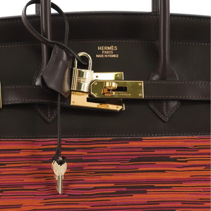 Women's Hermes Birkin Handbag Vibrato and Box Calf 35