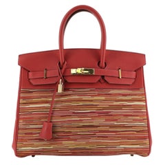 Hermes Birkin Handbag Vibrato and Togo 35