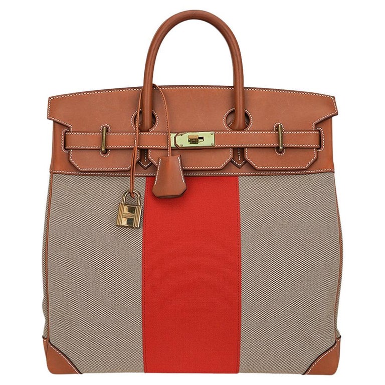 Hermes Haut a Courroies HAC 40 Flag Limited Edition Birkin Bag – Mightychic