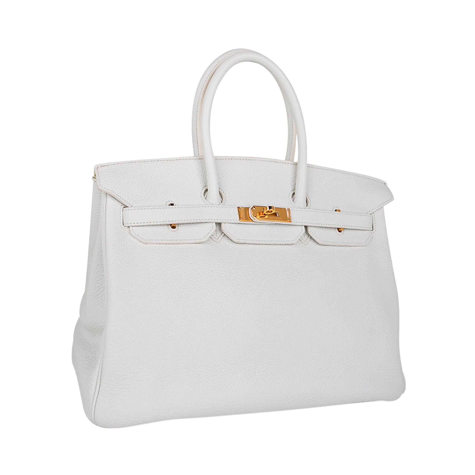 hermes white purse
