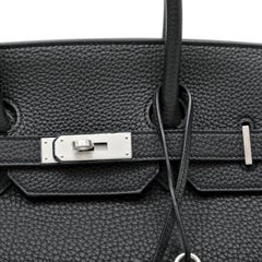 Hermès Birkin HSS 35cm Black w Turquoise Piping + Interior Togo Leather