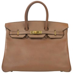 Hermès, Birkin in brown leather