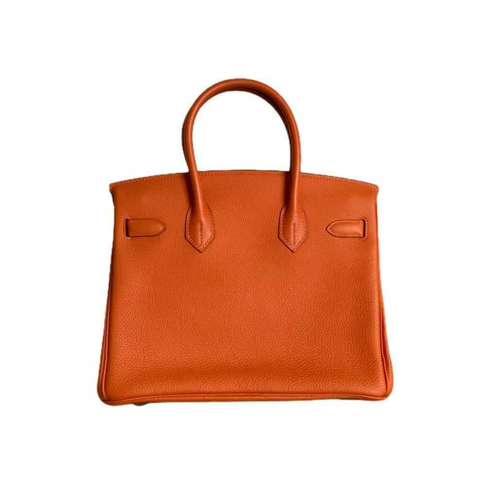 Orange Hermès, Birkin in orange leather