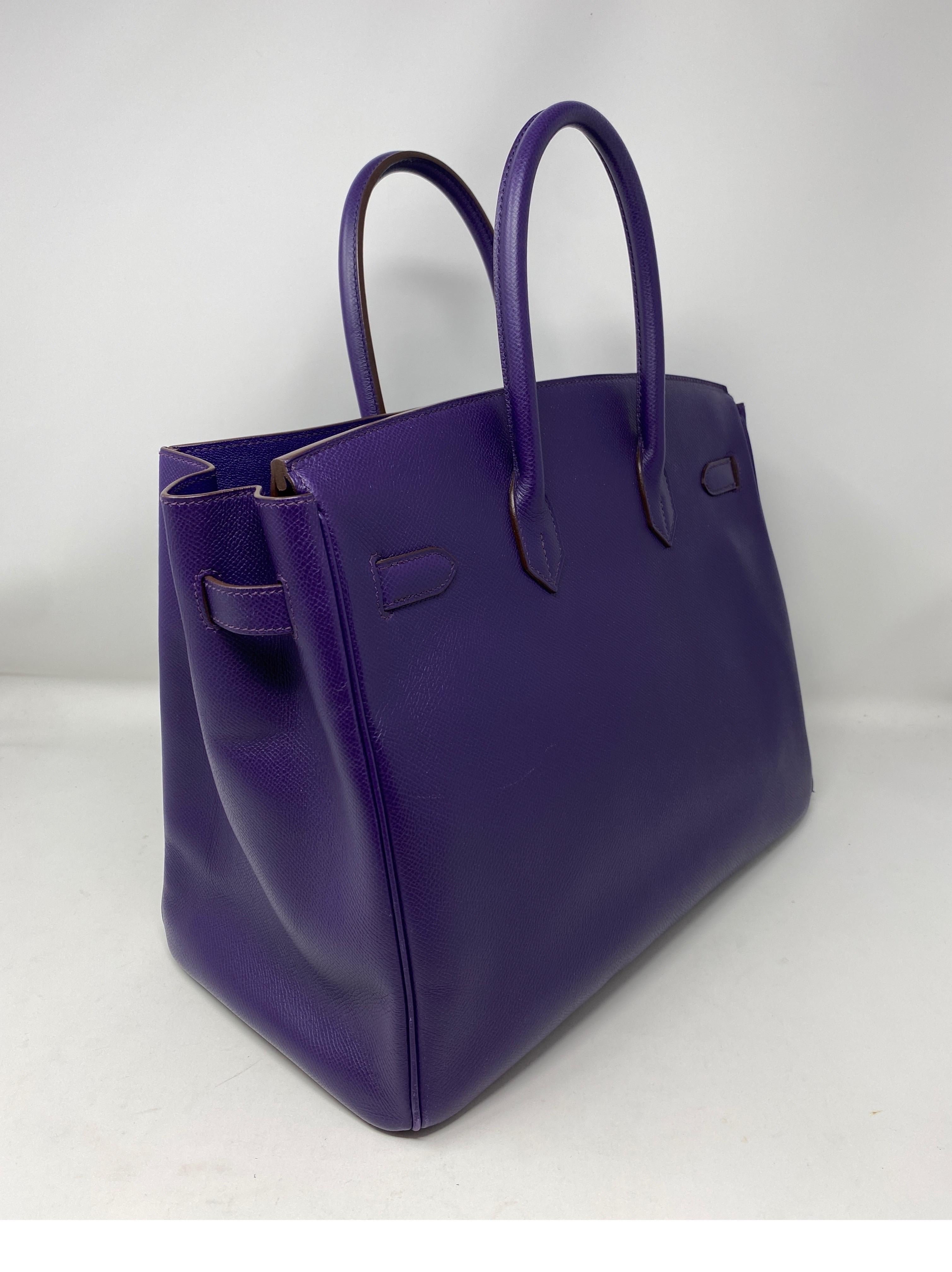 Hermes Birkin Iris 35 Epsom Bag 4