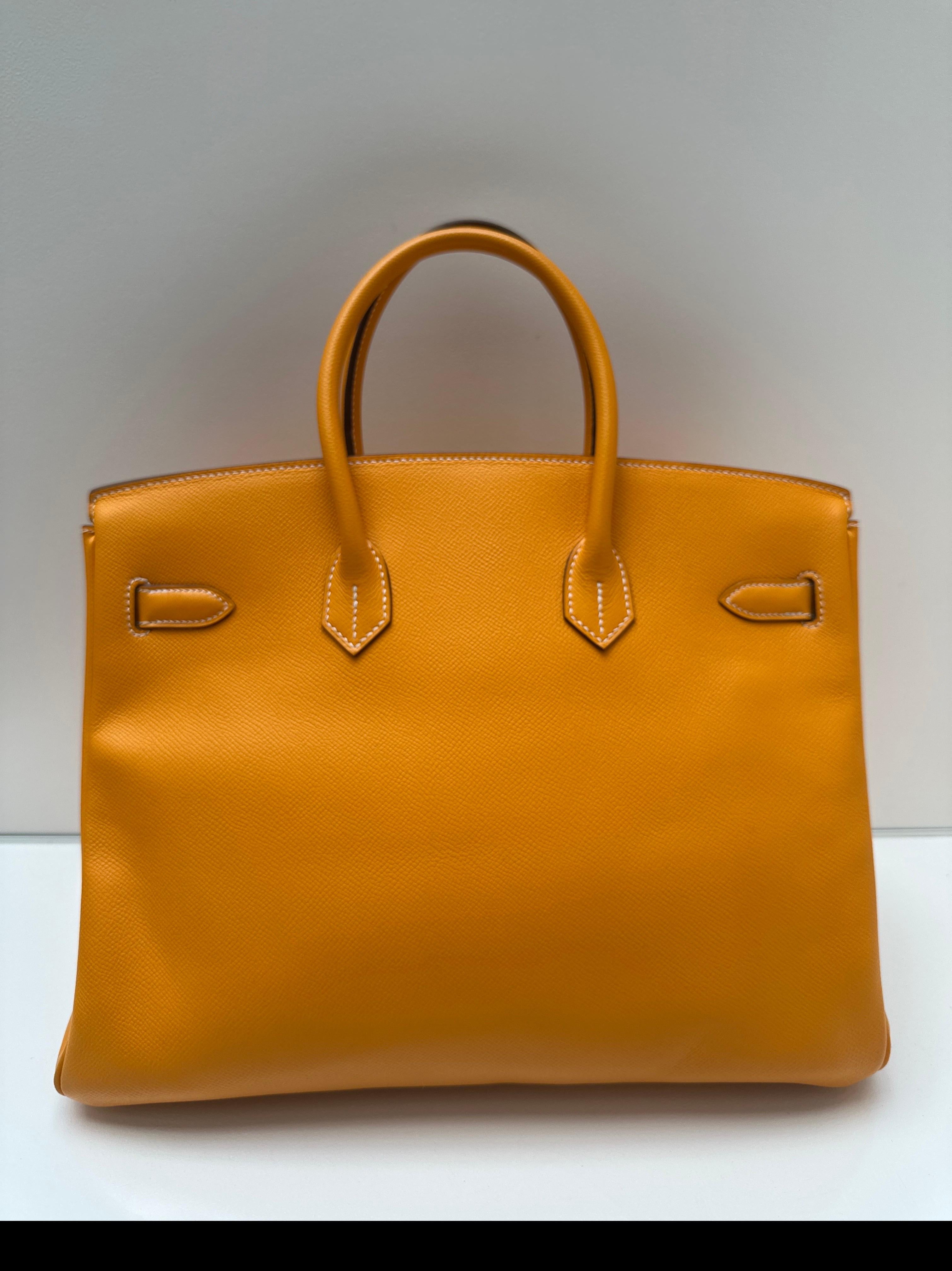 da uomo o donna Borsa Hermes Birkin Jaune 35 in vendita