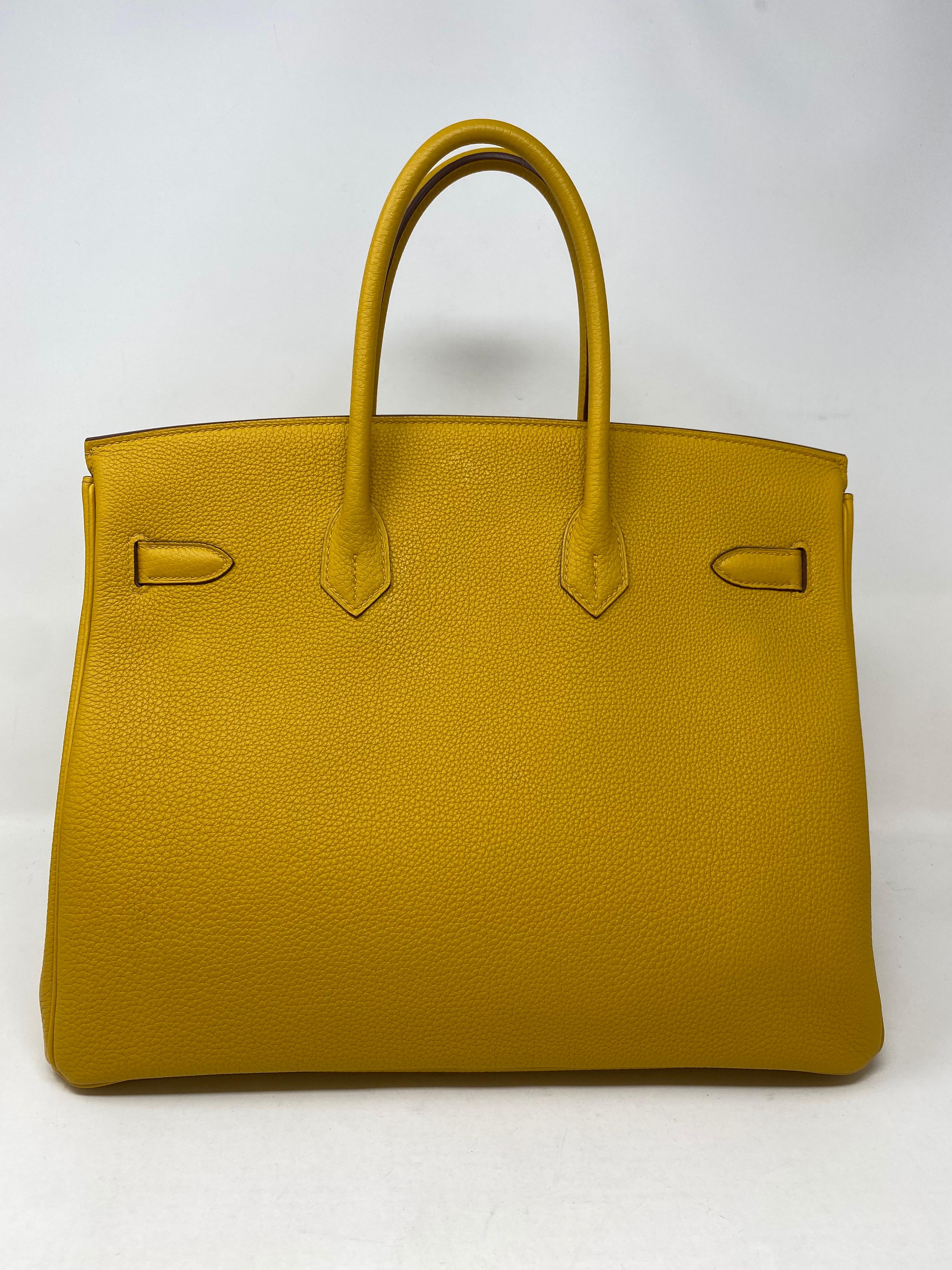 Hermès Birkin Jaune 35 Bag  1