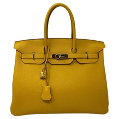 Hermès Birkin Jaune 35 Bag