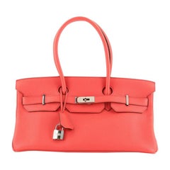 Hermes Birkin JPG Bag Bougainvillea Clemence With Palladium Hardware 42 