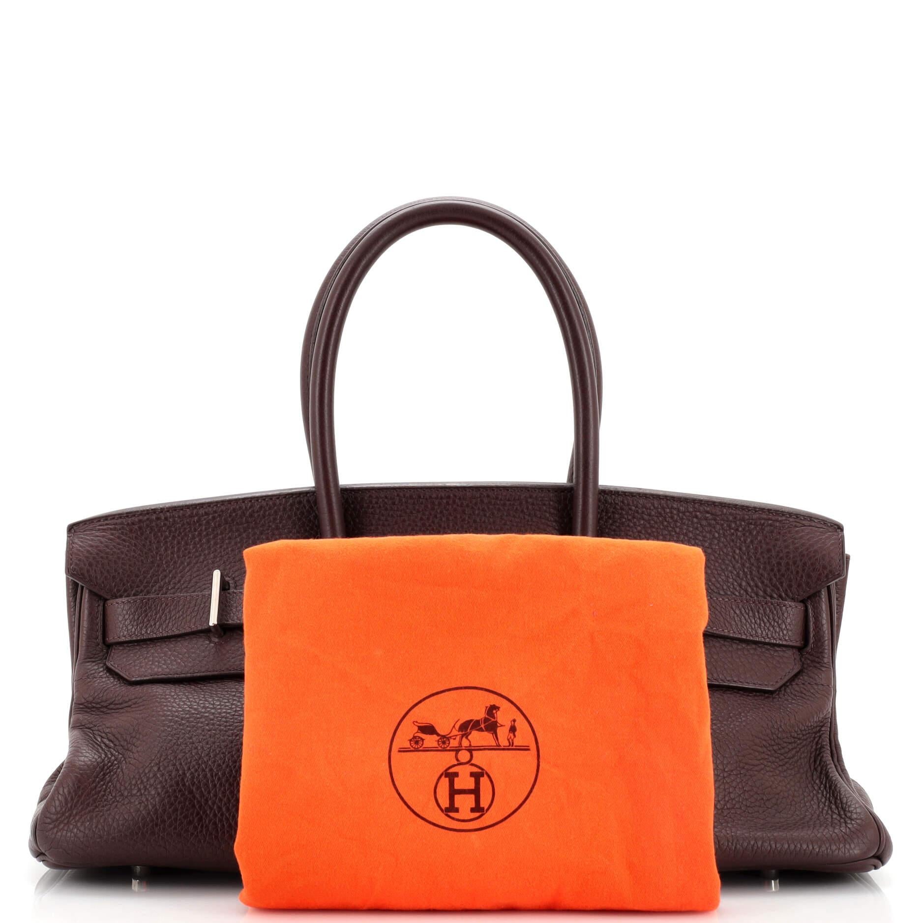 Hermès Clemence JPG Shoulder Birkin 42 - White Shoulder Bags, Handbags -  HER561542
