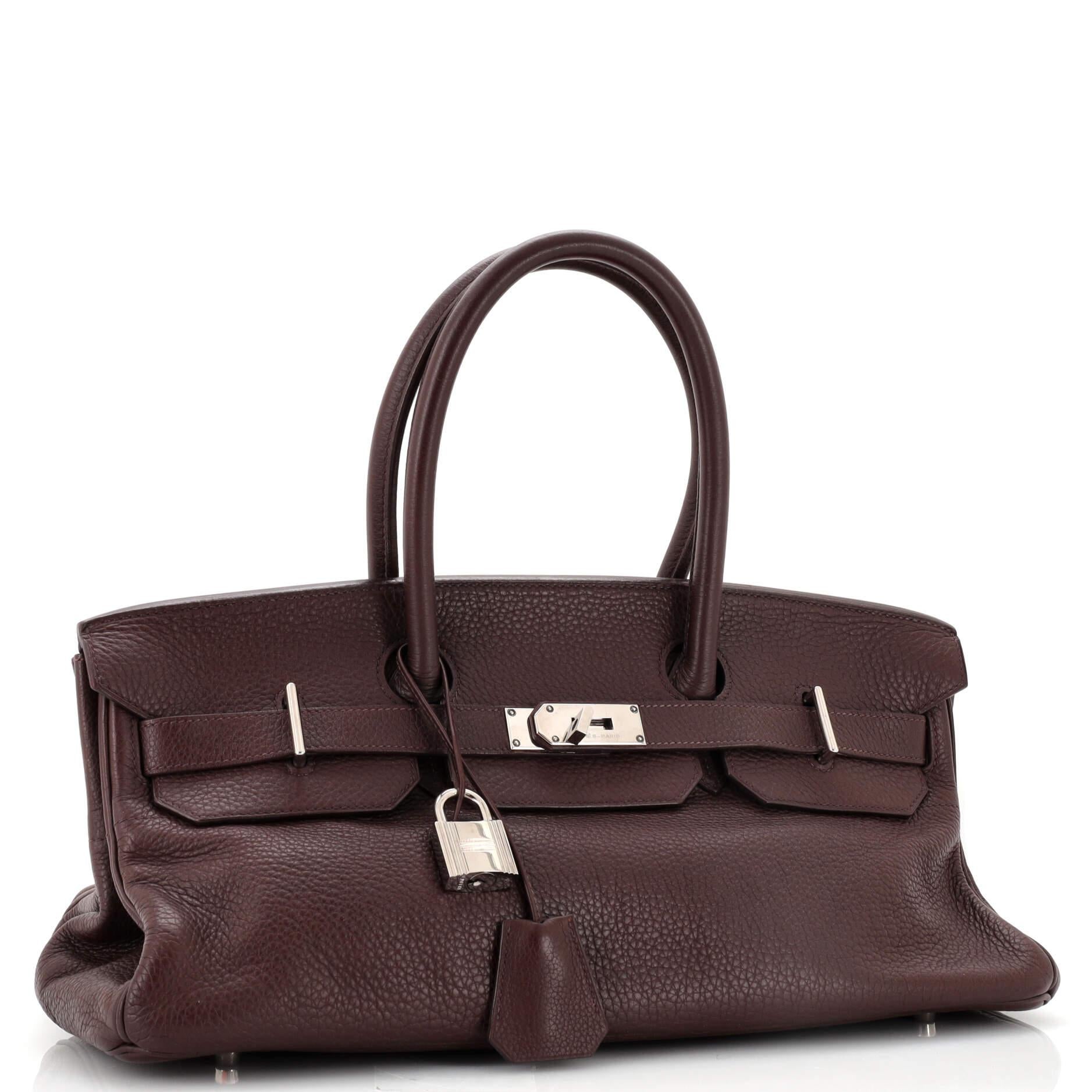 Hermes Birkin JPG Bag Clemence 42 In Good Condition In NY, NY