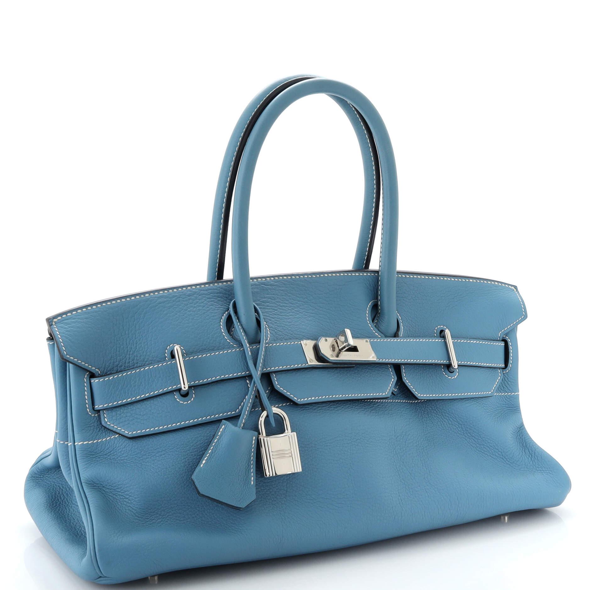 Hermes Birkin JPG Bag Clemence 42 In Fair Condition In NY, NY