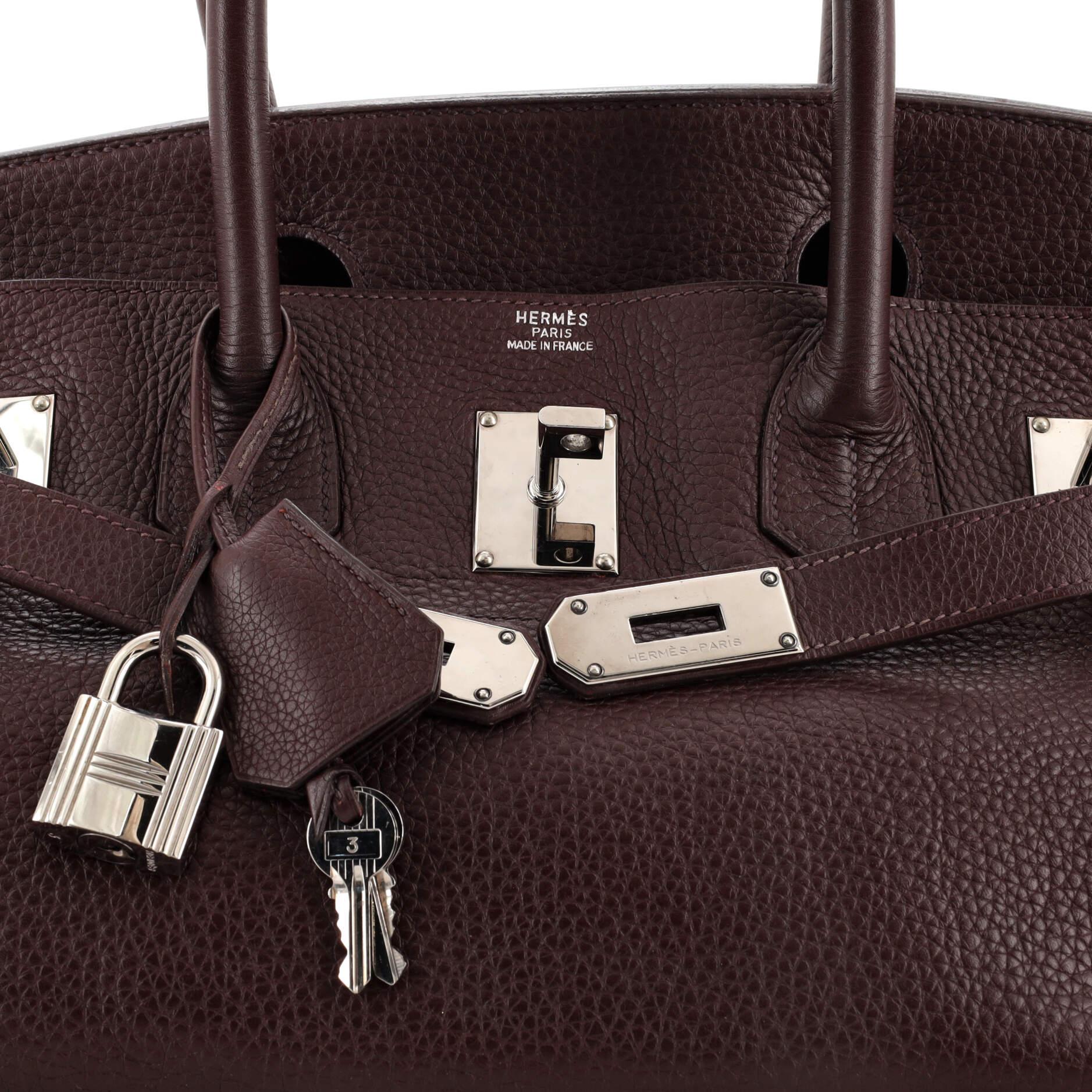 Hermes Birkin JPG Bag Clemence 42 3