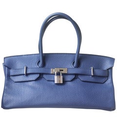 Hermès Birkin JPG Clemence Palladium  H/W Shoulder Bag