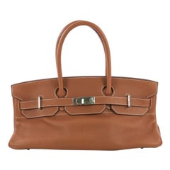 Hermes Birkin JPG Handbag Gold Clemence with Palladium Hardware 42