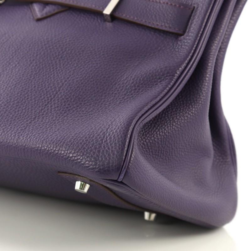Hermes Birkin JPG Handbag Iris Togo With Palladium Hardware 42  2