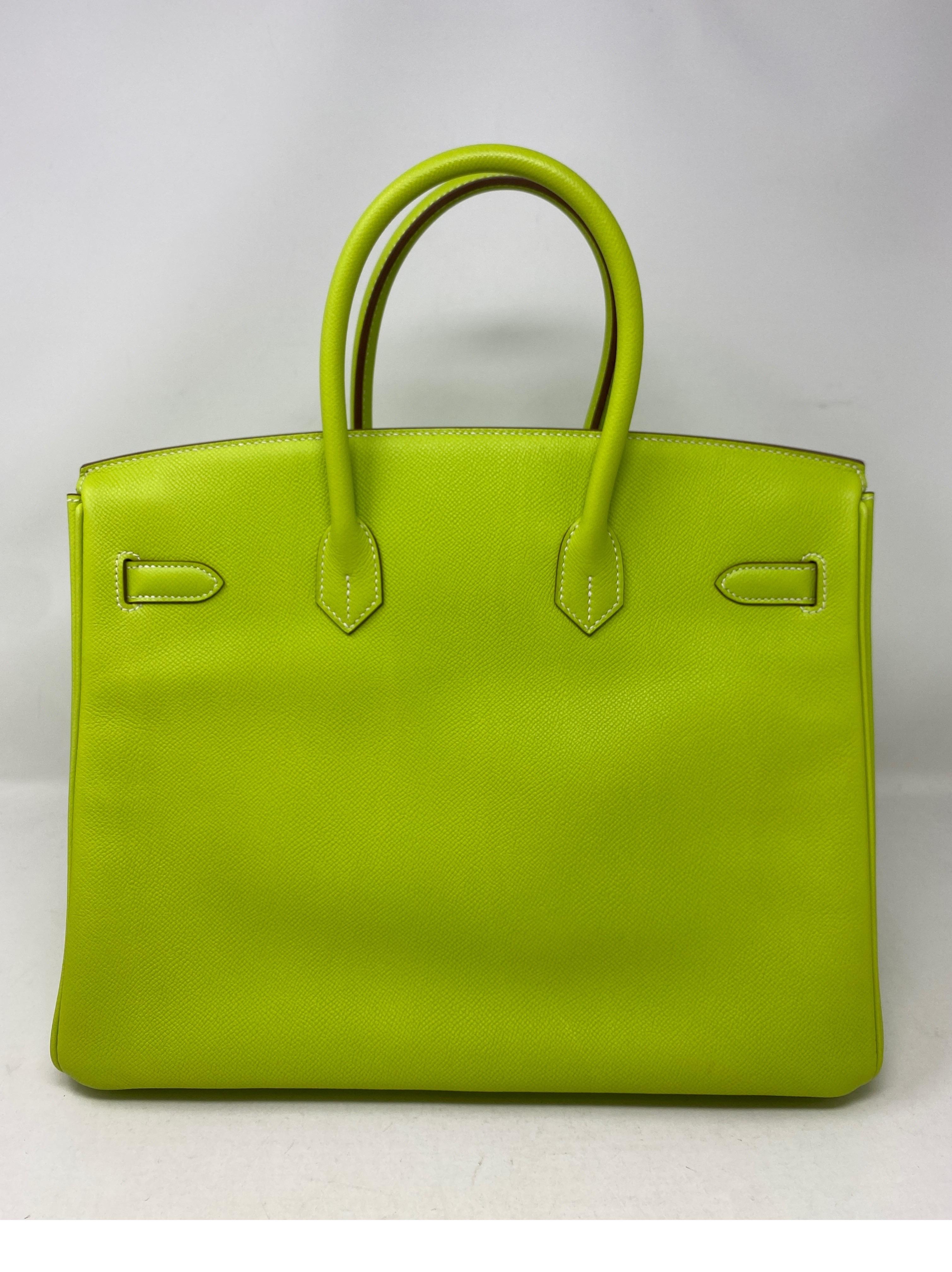 Hermes Birkin Kiwi Candy Birkin 35 1