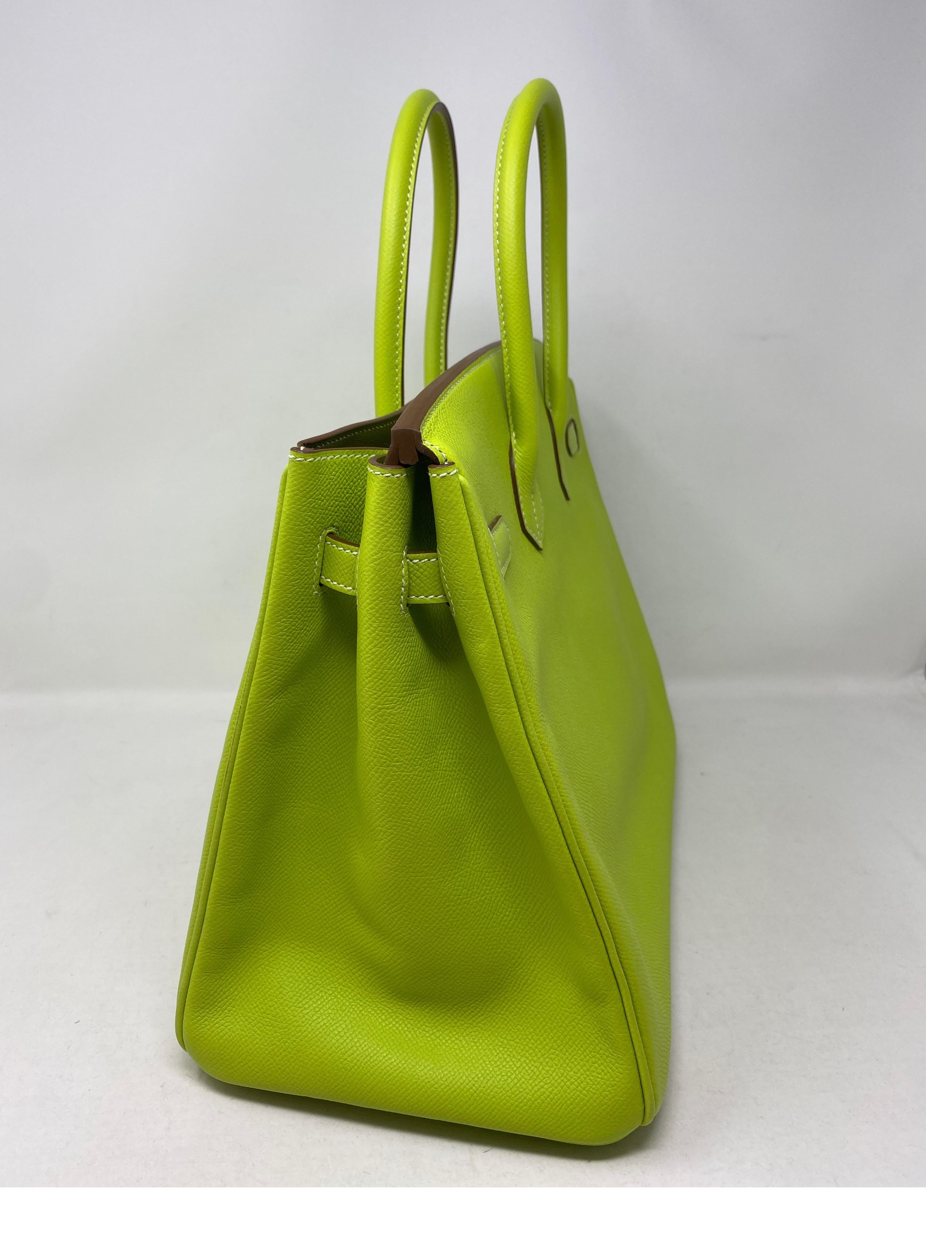 Hermes Birkin Kiwi Candy Birkin 35 2