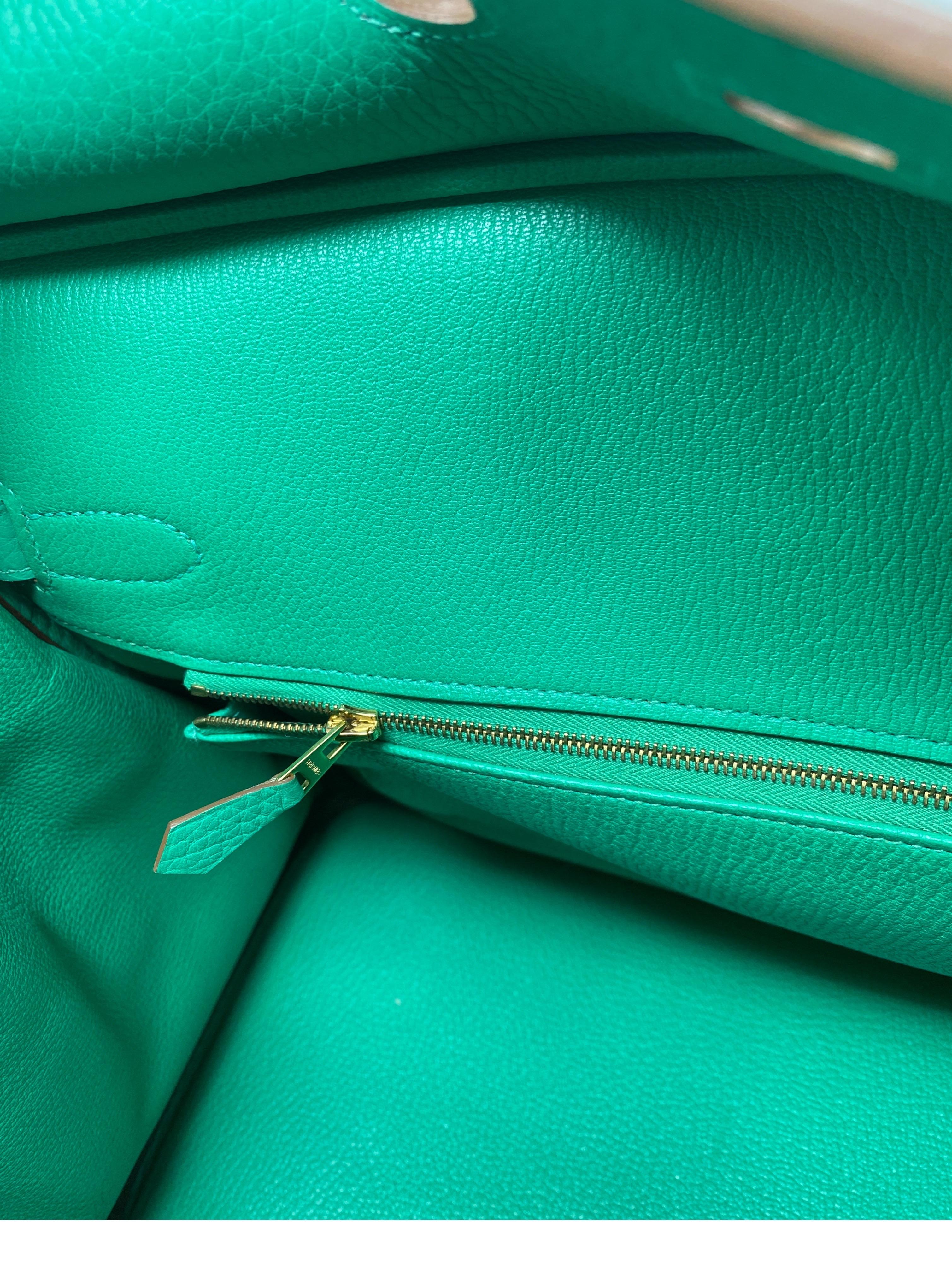 Hermes Birkin Menthe Green 35 Bag 1