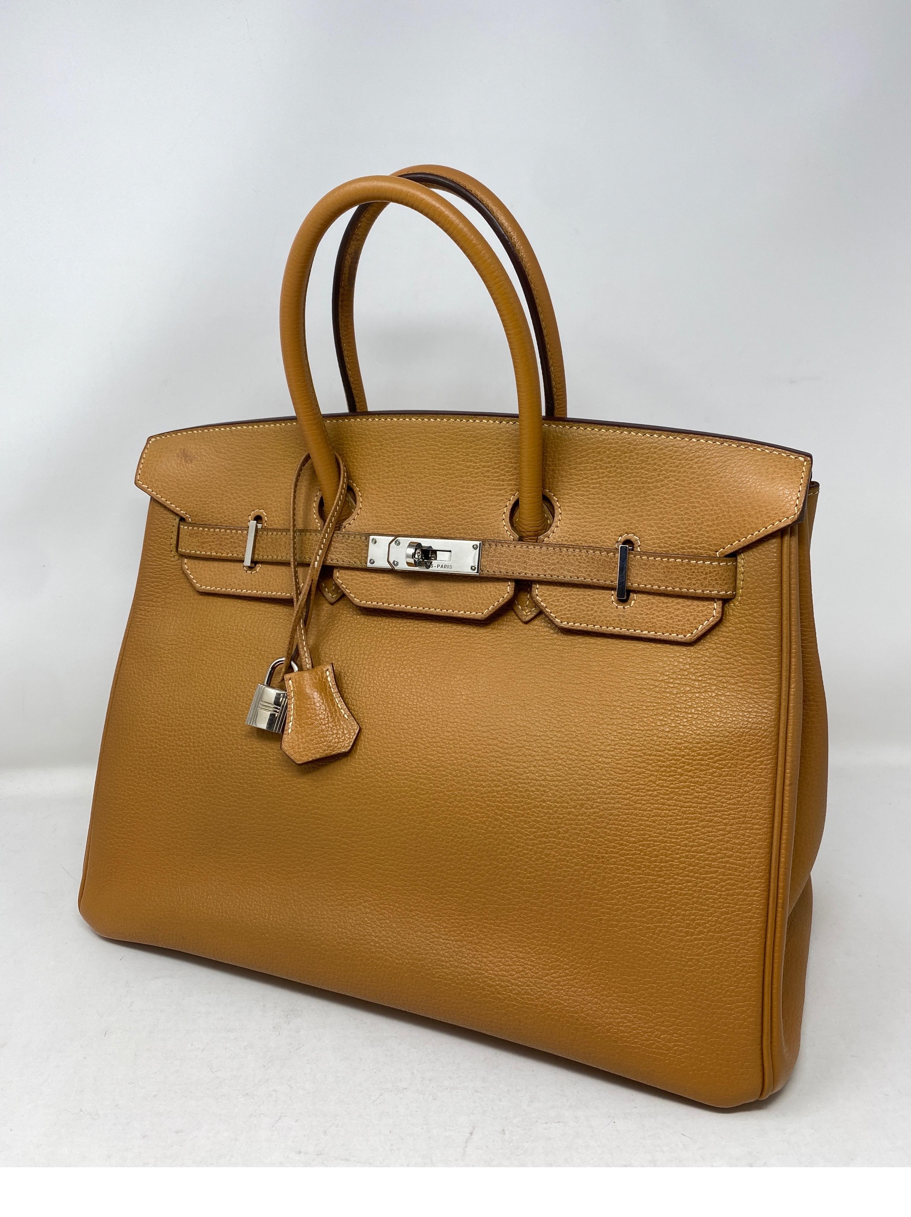 Hermes Birkin Natural 35 Bag  2