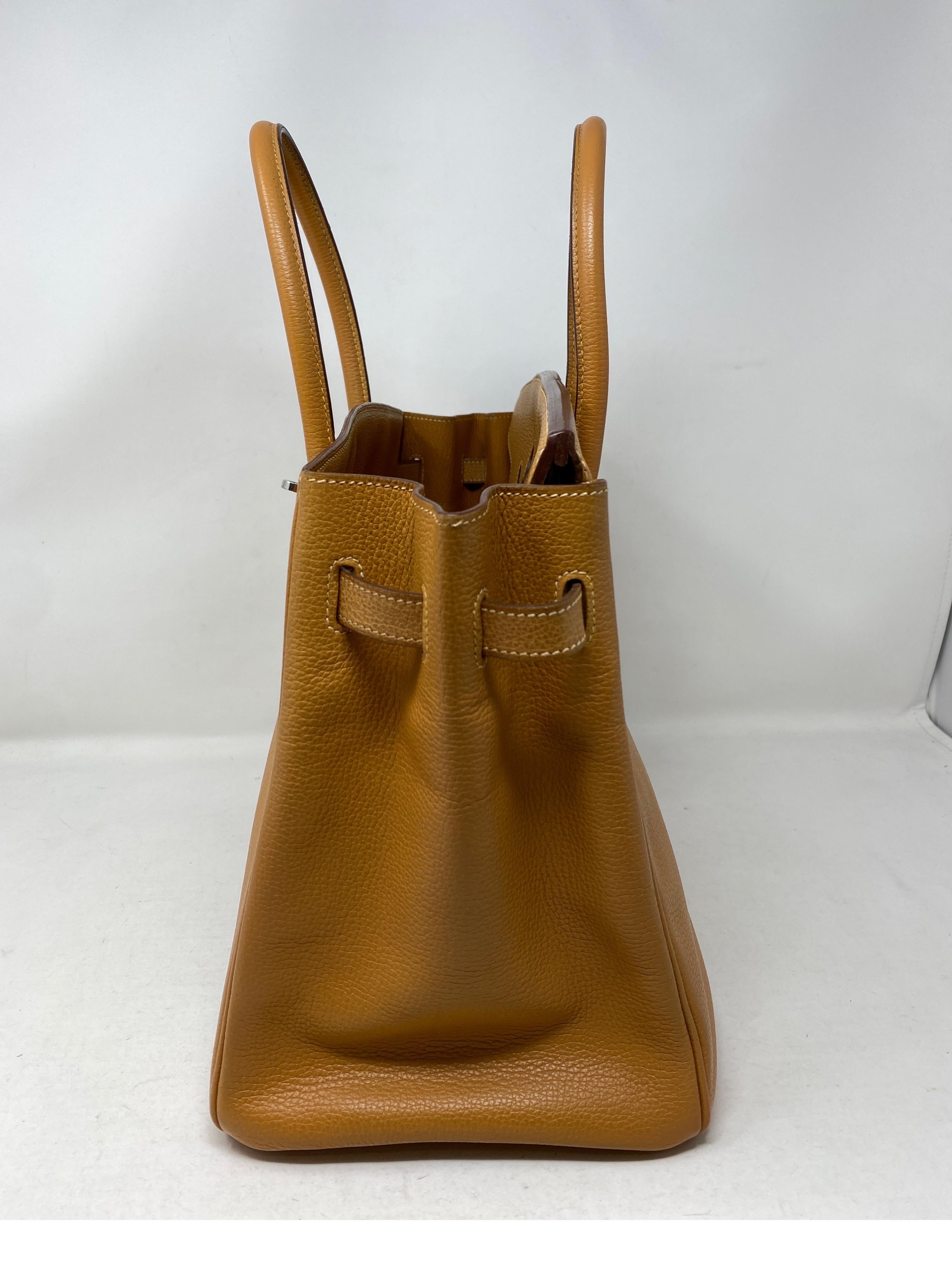 Women's or Men's Hermes Birkin Natural 35 Bag 