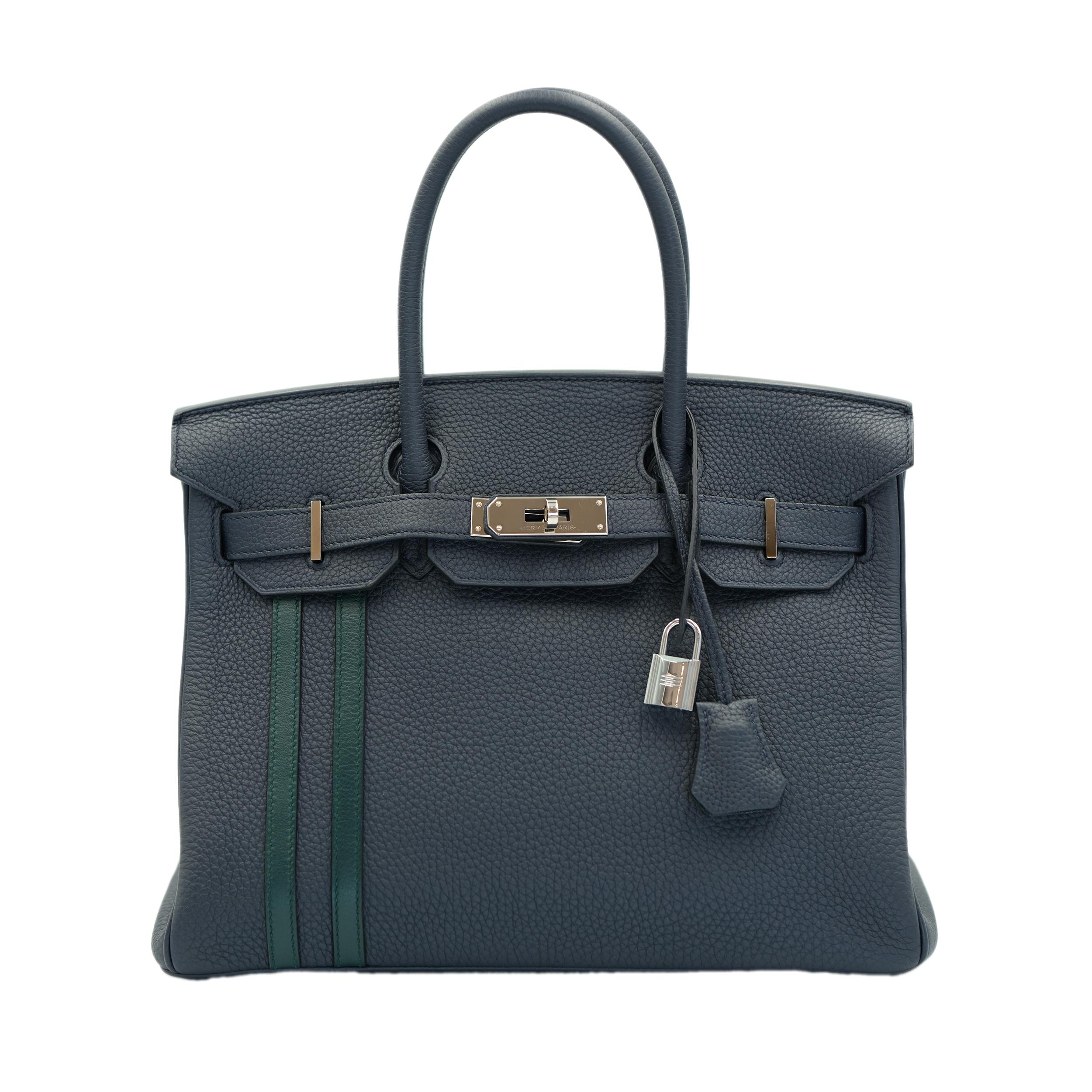 Marque : Hermès

Modèle : Officier Birkin

Taille : 30 cm (30 × 22 × 16 cm / 11,5