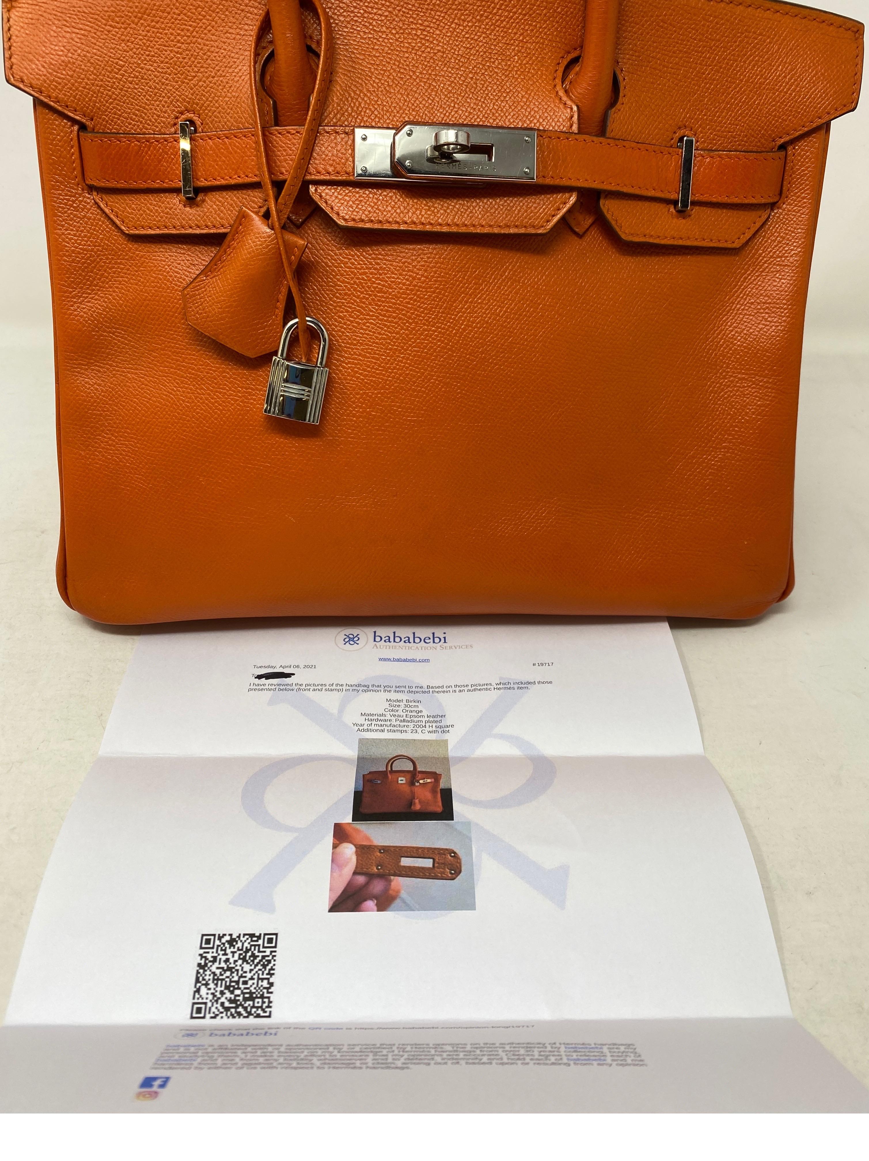 birkin hermes laranja