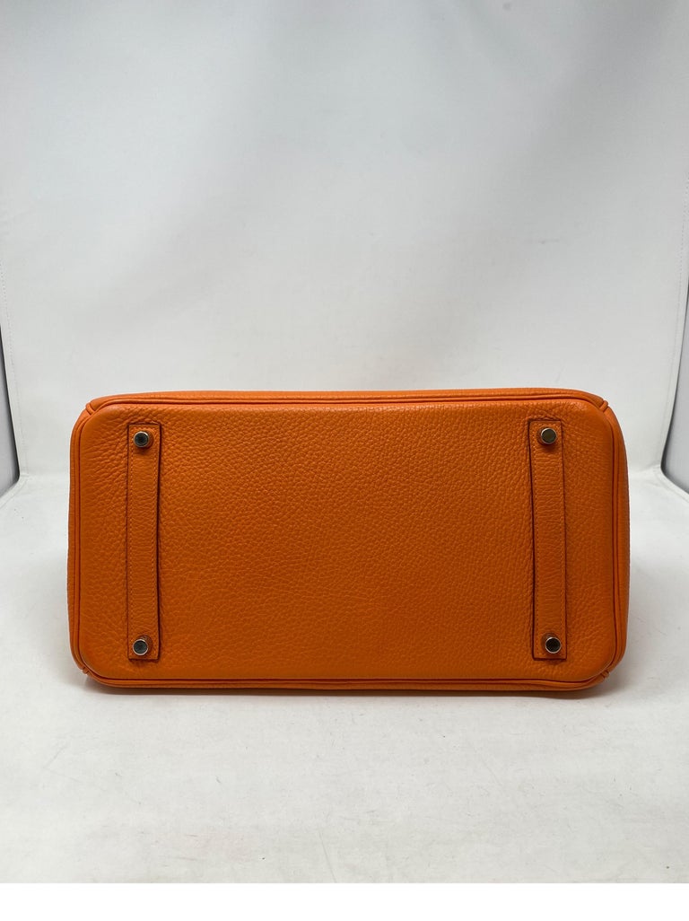 Hermes Birkin Orange 35 Bag 1