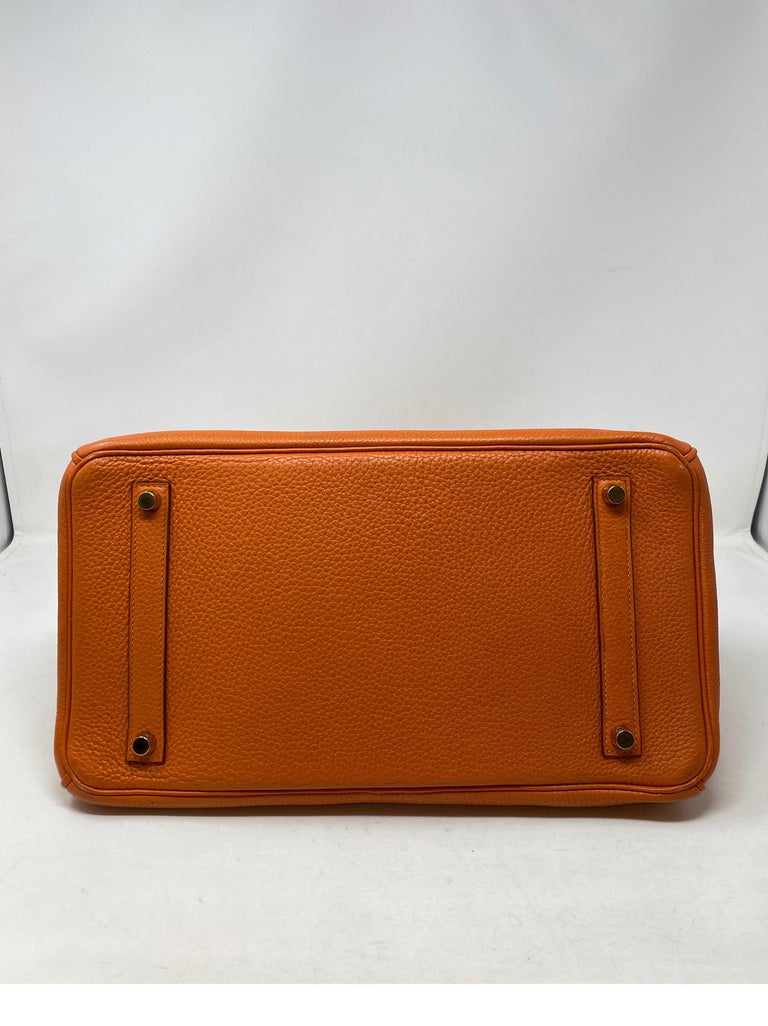 Hermes Birkin Orange 35 Bag  1