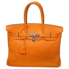 Hermes Birkin Orange 35