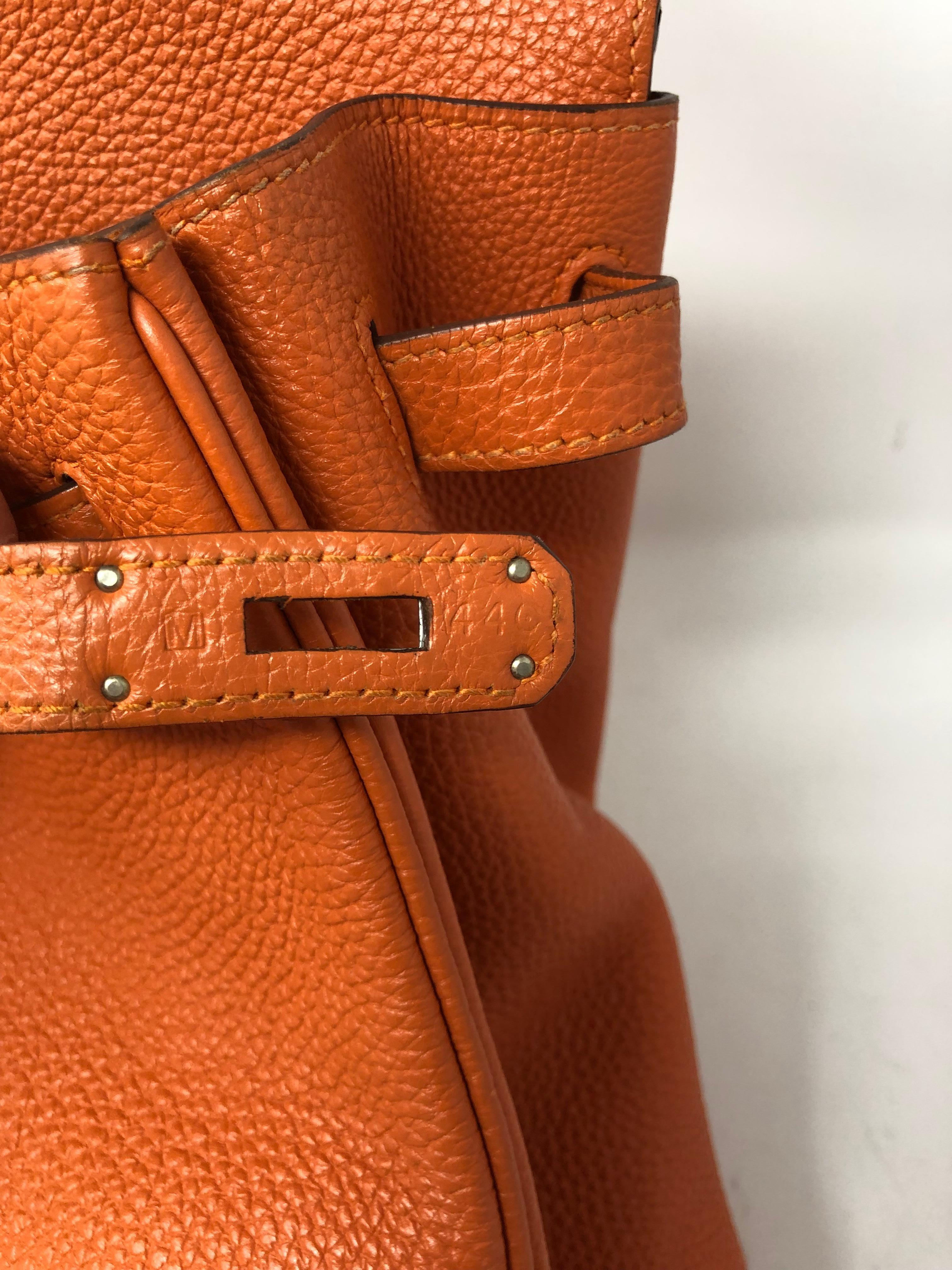 Hermes Birkin Orange 40 7