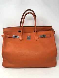 Hermes Birkin Orange 40