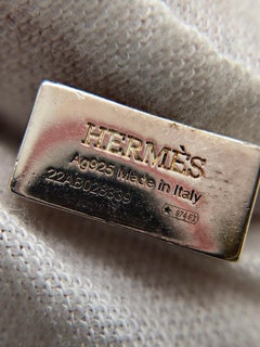 Hermès Birkin Pendant Necklace, 925 Sterling Silver