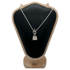 Hermès Birkin Pendant Necklace, 925 Sterling Silver