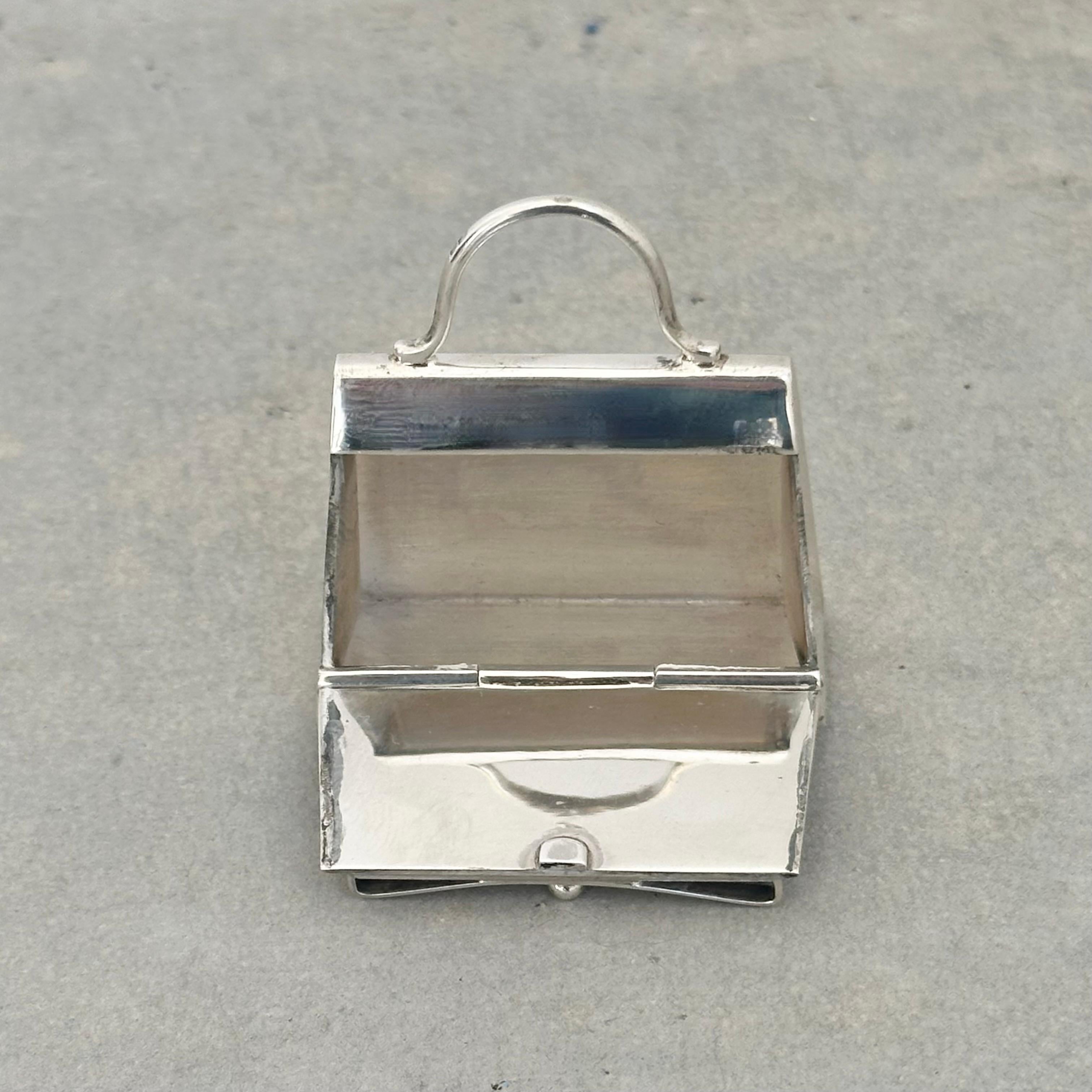 Hermès Kelly Bag Pill Box, 1950s France 9
