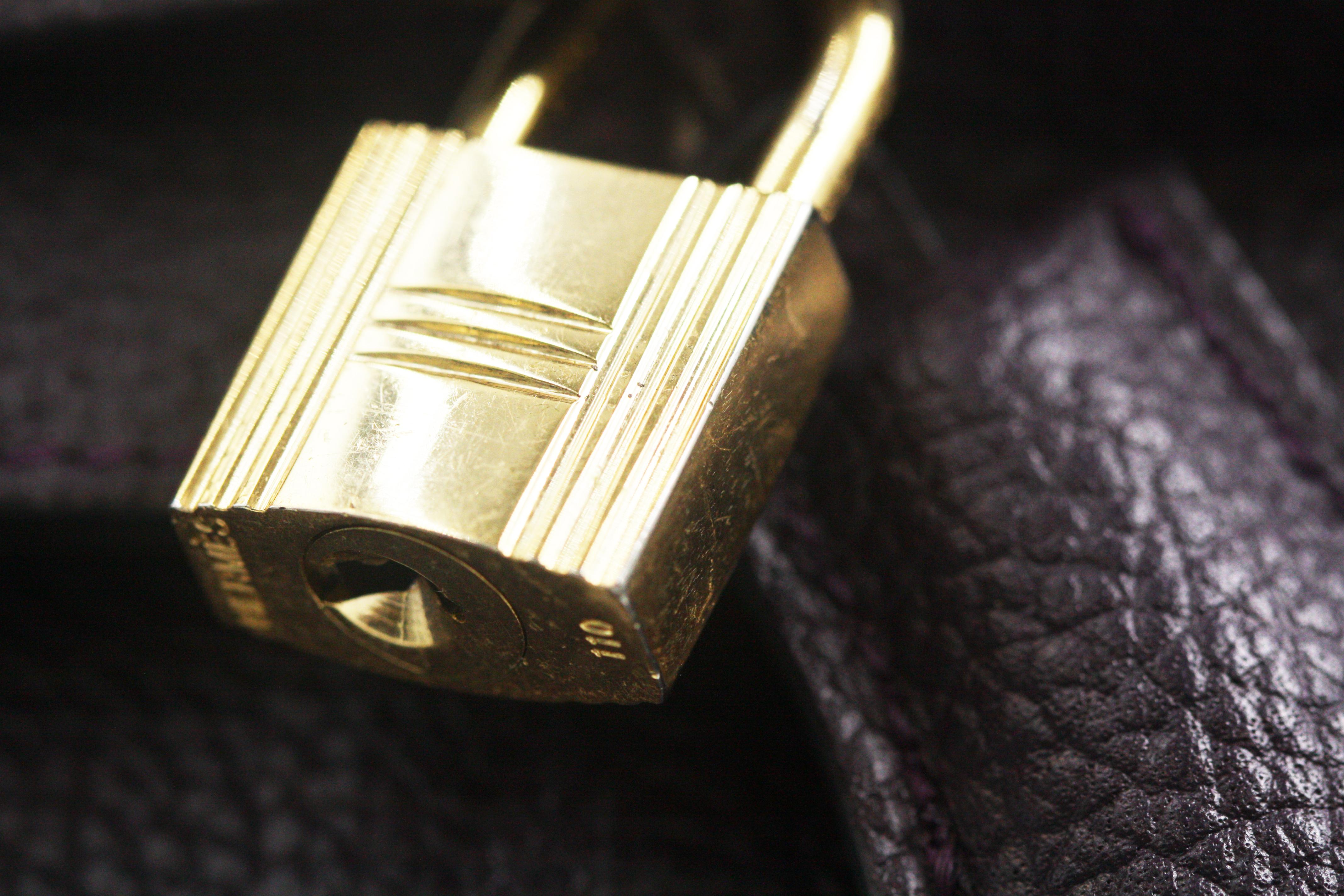 Hermès Birkin Raisin Togo Leather Gold Hardware Tote For Sale 1