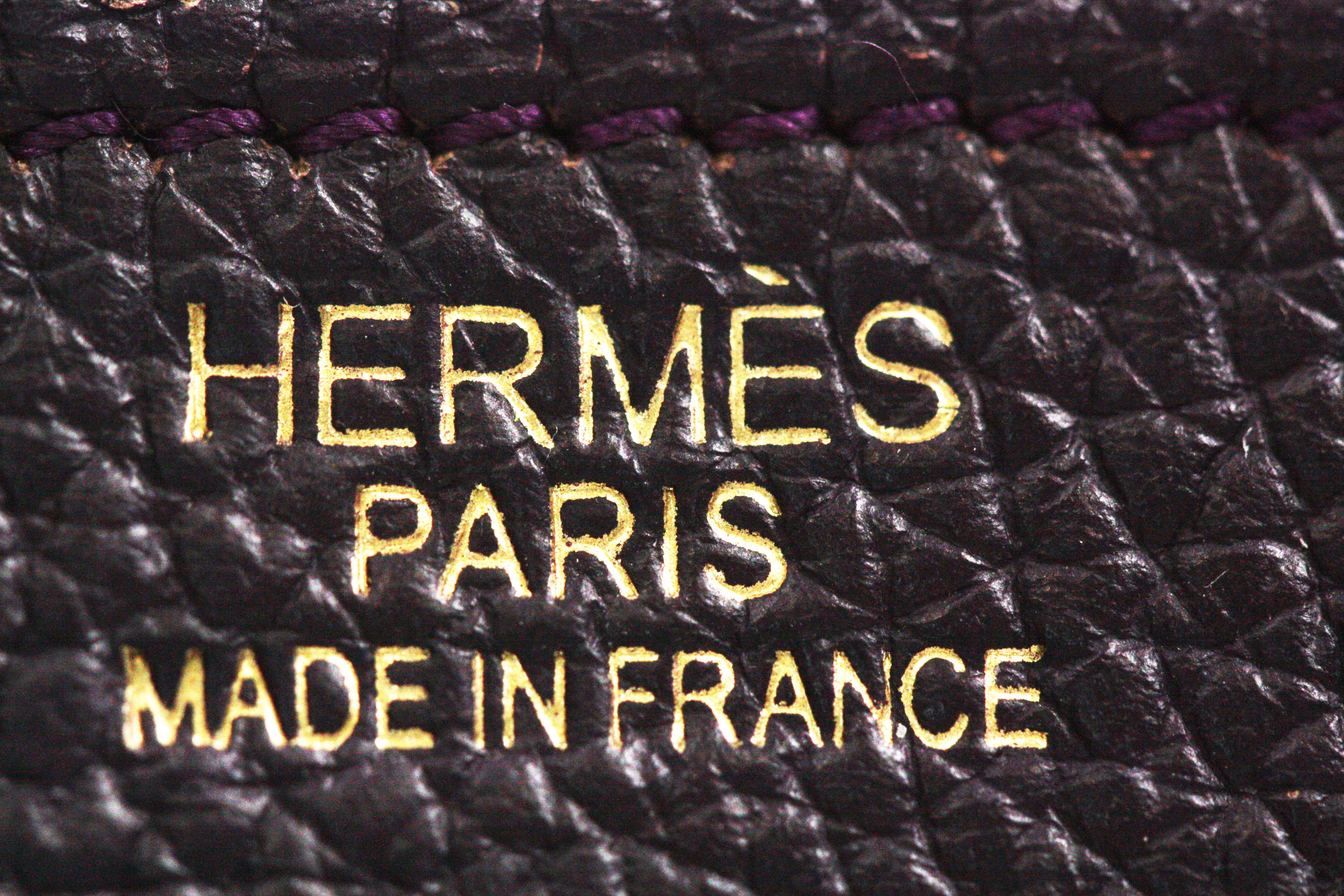 Hermès Birkin Raisin Togo Leather Gold Hardware Tote For Sale 4