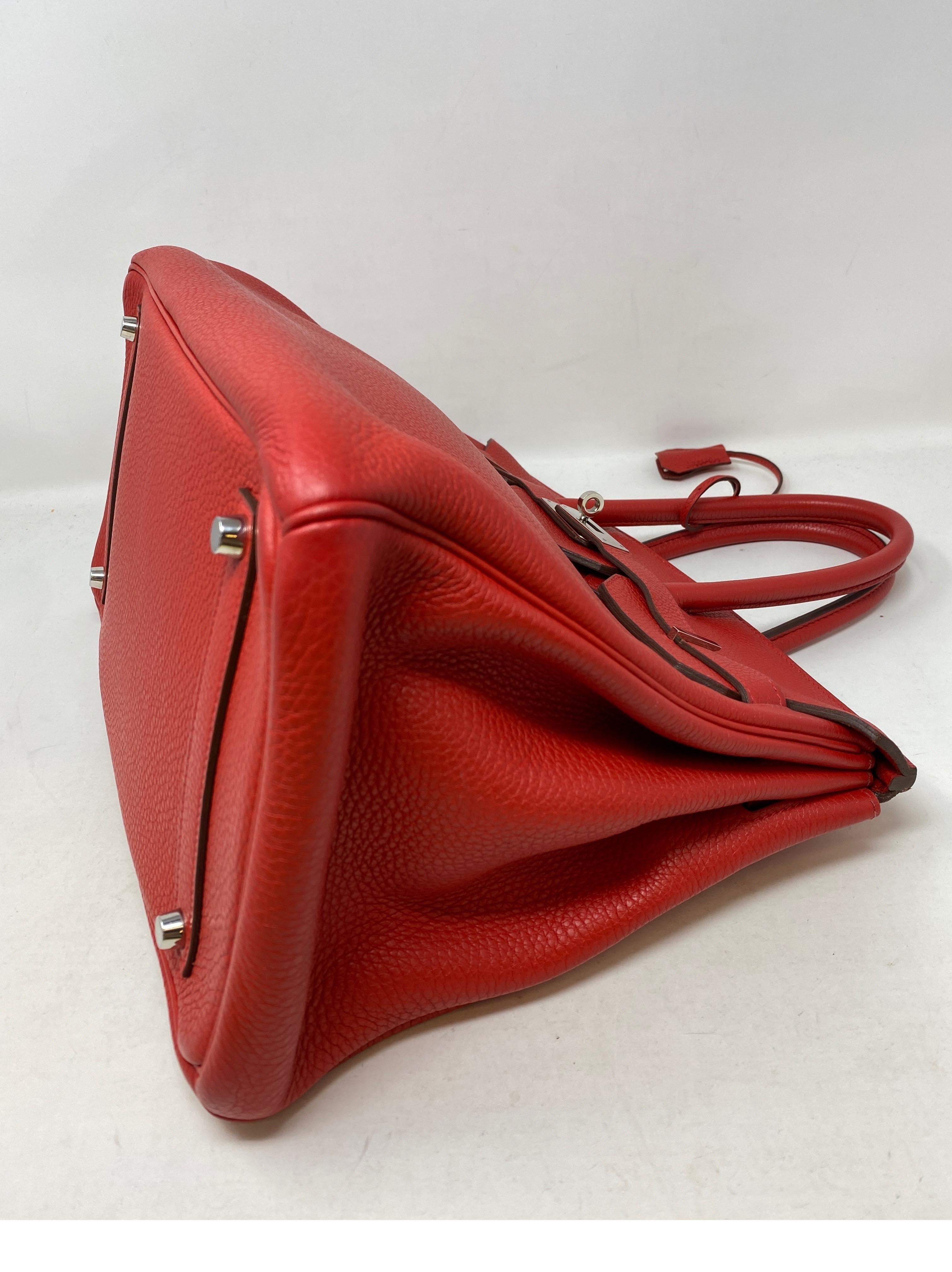 Women's or Men's Hermès Birkin Red 35 Bag