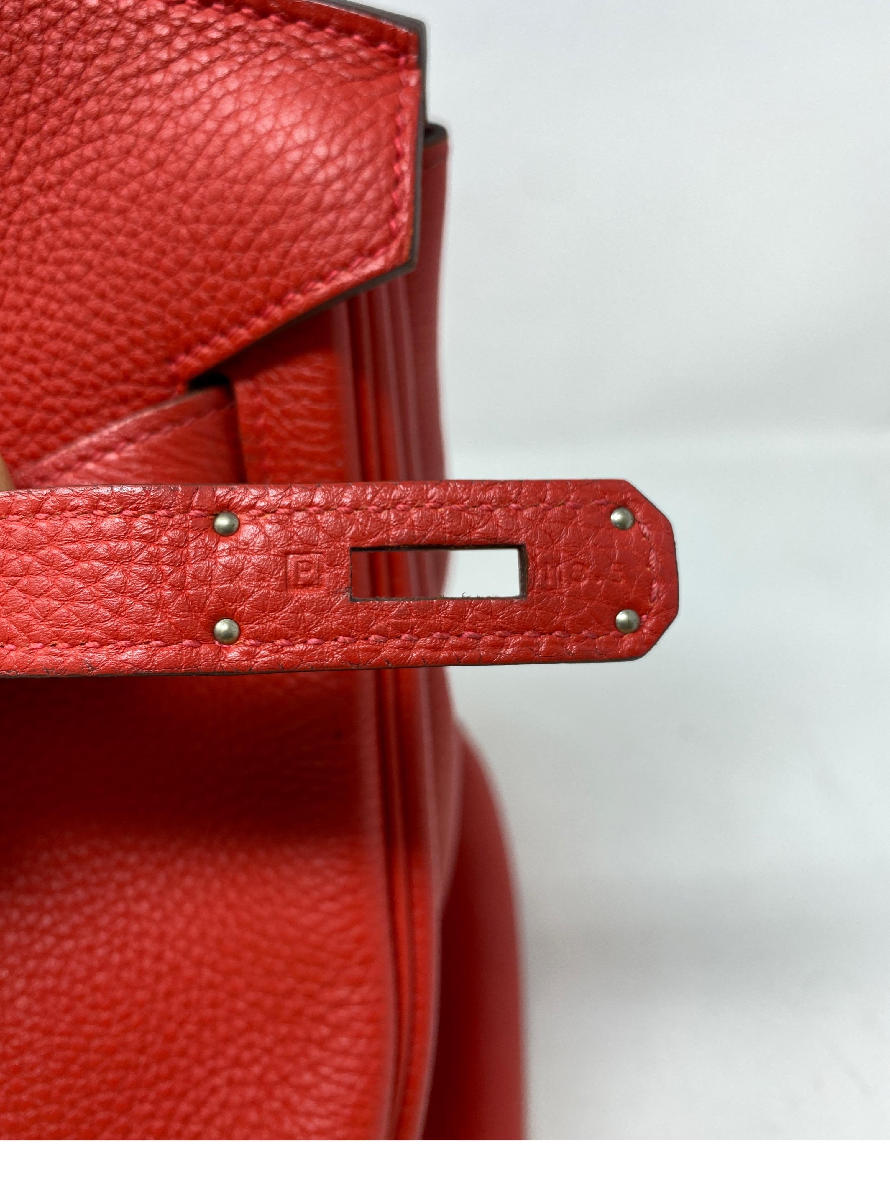 Hermès Birkin Red 35 Bag 1