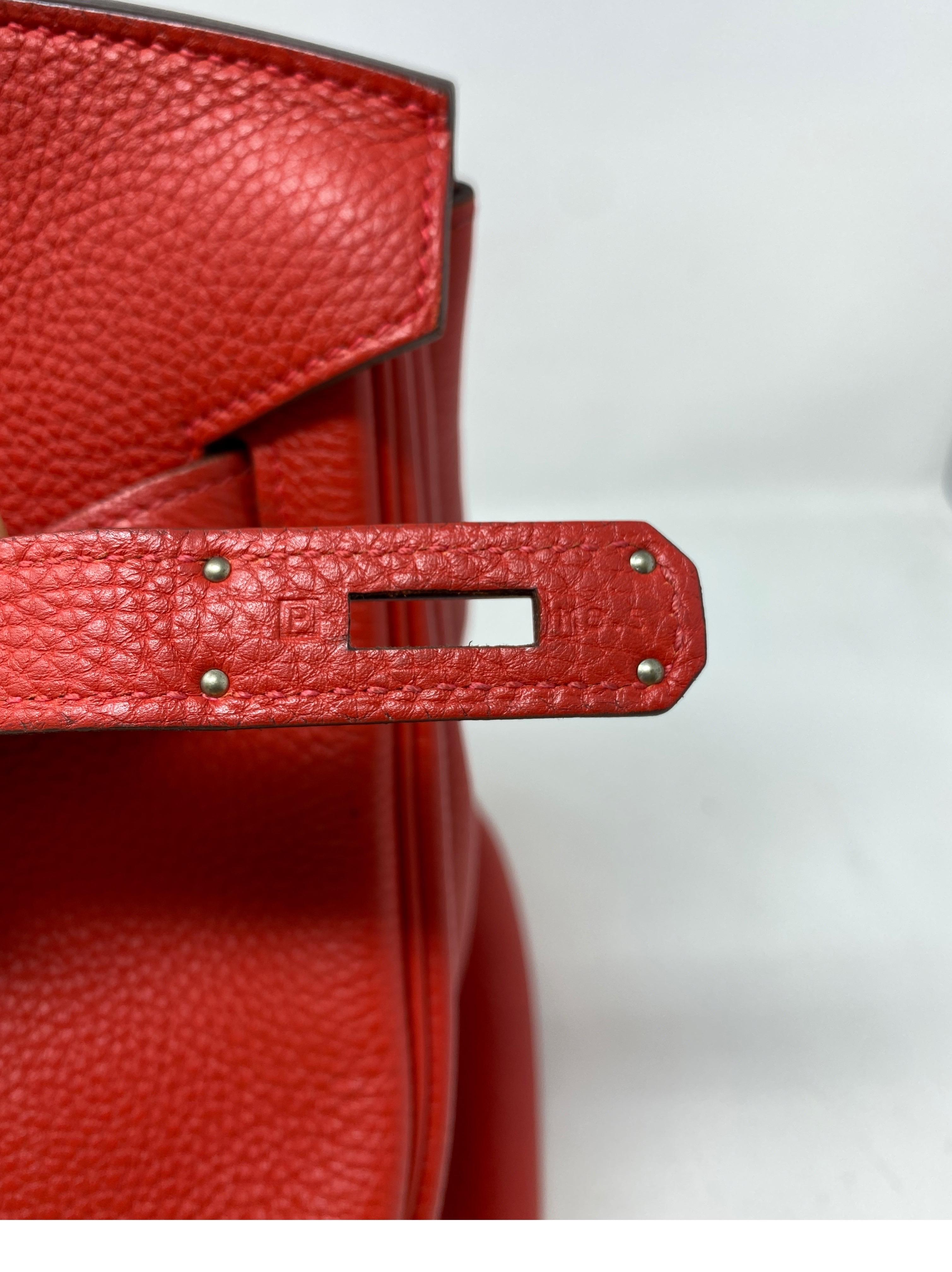 Hermès Birkin Red 35 Bag 2