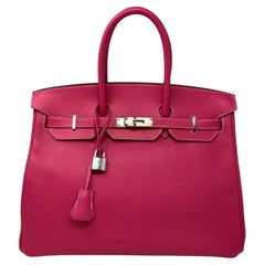 Hermès Birkin Rose Tyrien 35 Bag