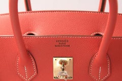 Hermès Birkin Rose jaipur Epsom 35 Leather Tote