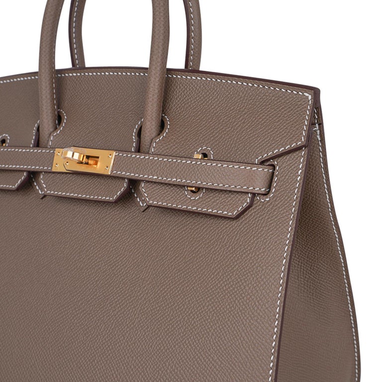 Hermès Birkin 25 Sellier Epsom Etoupe | SACLÀB
