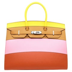 Hermes Birkin Sellier 35cm Edizione Limitata Arcobaleno