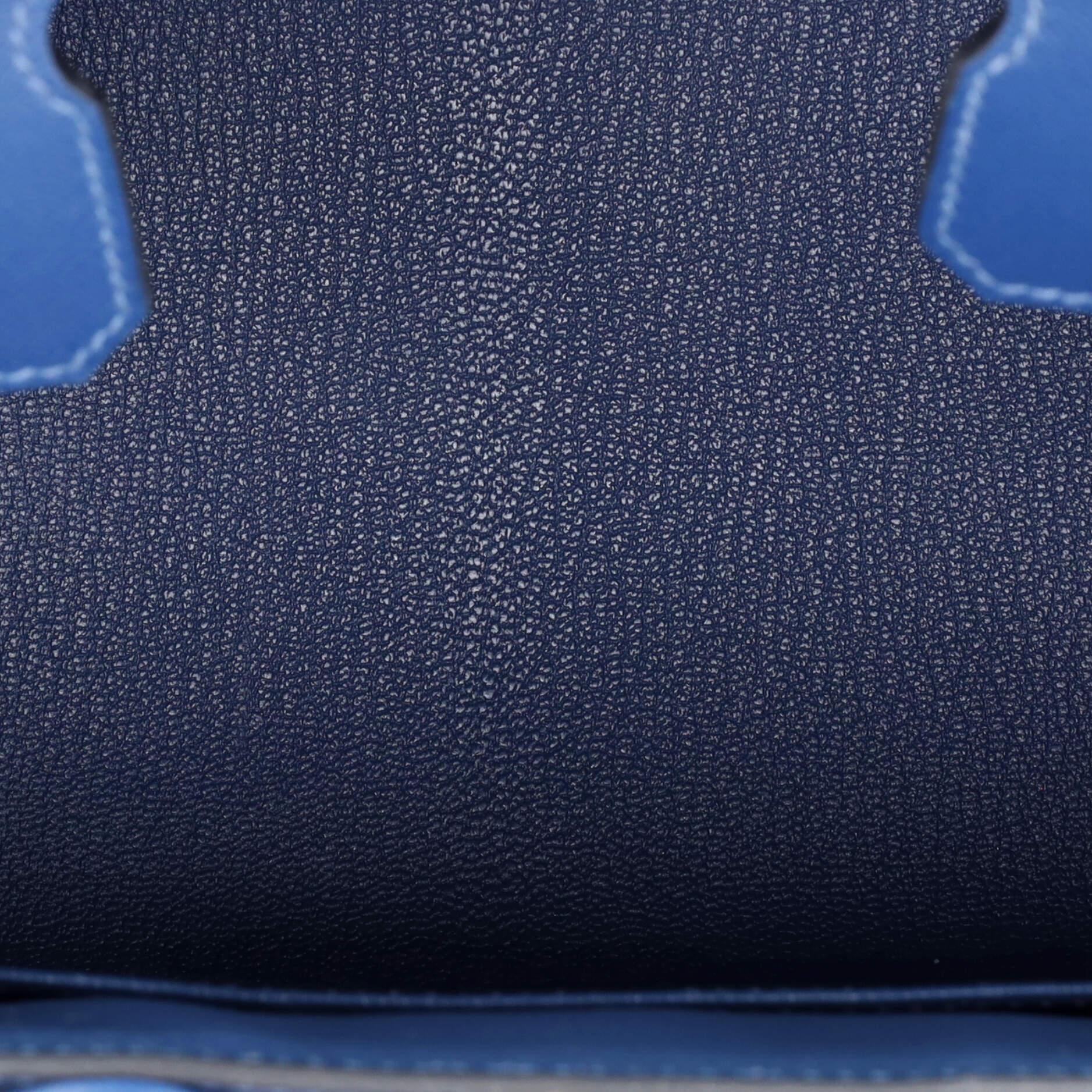 Hermes Birkin Sellier Bag Deep Blue Madame with Gold Hardware 25 1