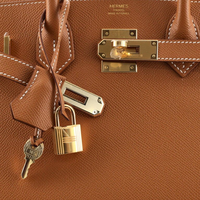 Hermès Gold Epsom Sellier Birkin 30 Gold Hardware, 2021 Available For  Immediate Sale At Sotheby's